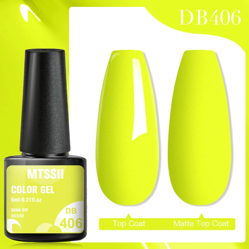 MTSSII Dried Flower Gel Nail Polish - Fairy Series Nail Art