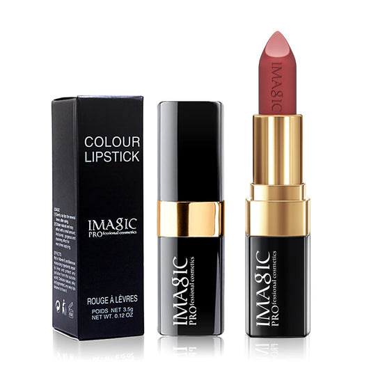 IMAGIC 12-Color Matte Velvet Lipstick Set - Nude Rouge Collection