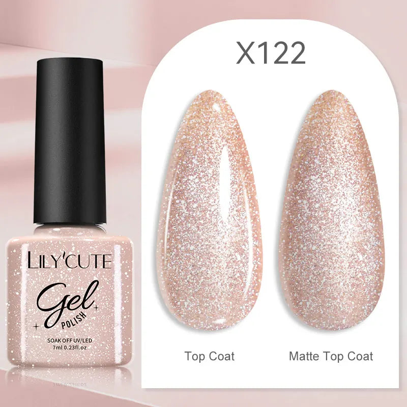 LILYCUTE 7ml Thermal Color-Changing Gel Nail Polish
