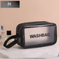 Transparent PVC Travel Cosmetic Bag - Dust-Proof Makeup Storage Handbag