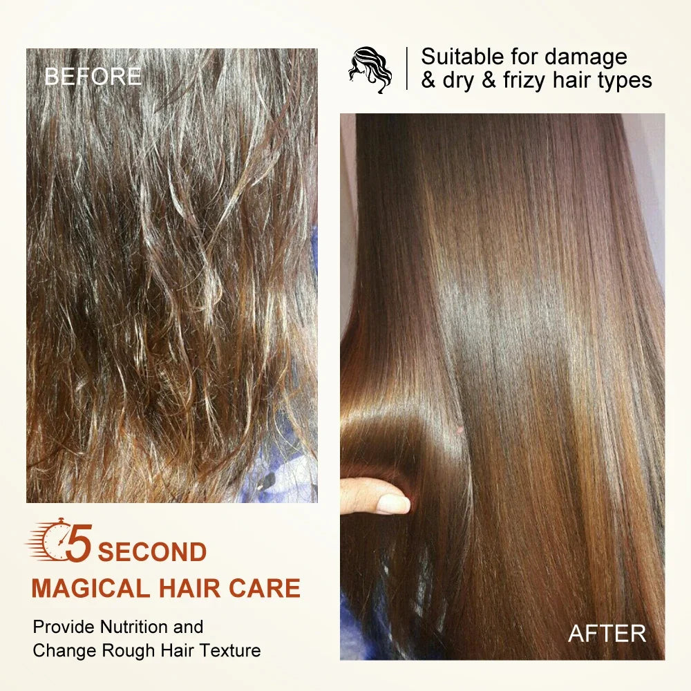 PURC 5s Keratin Hair Mask - Fast Smoothing Repair Cream