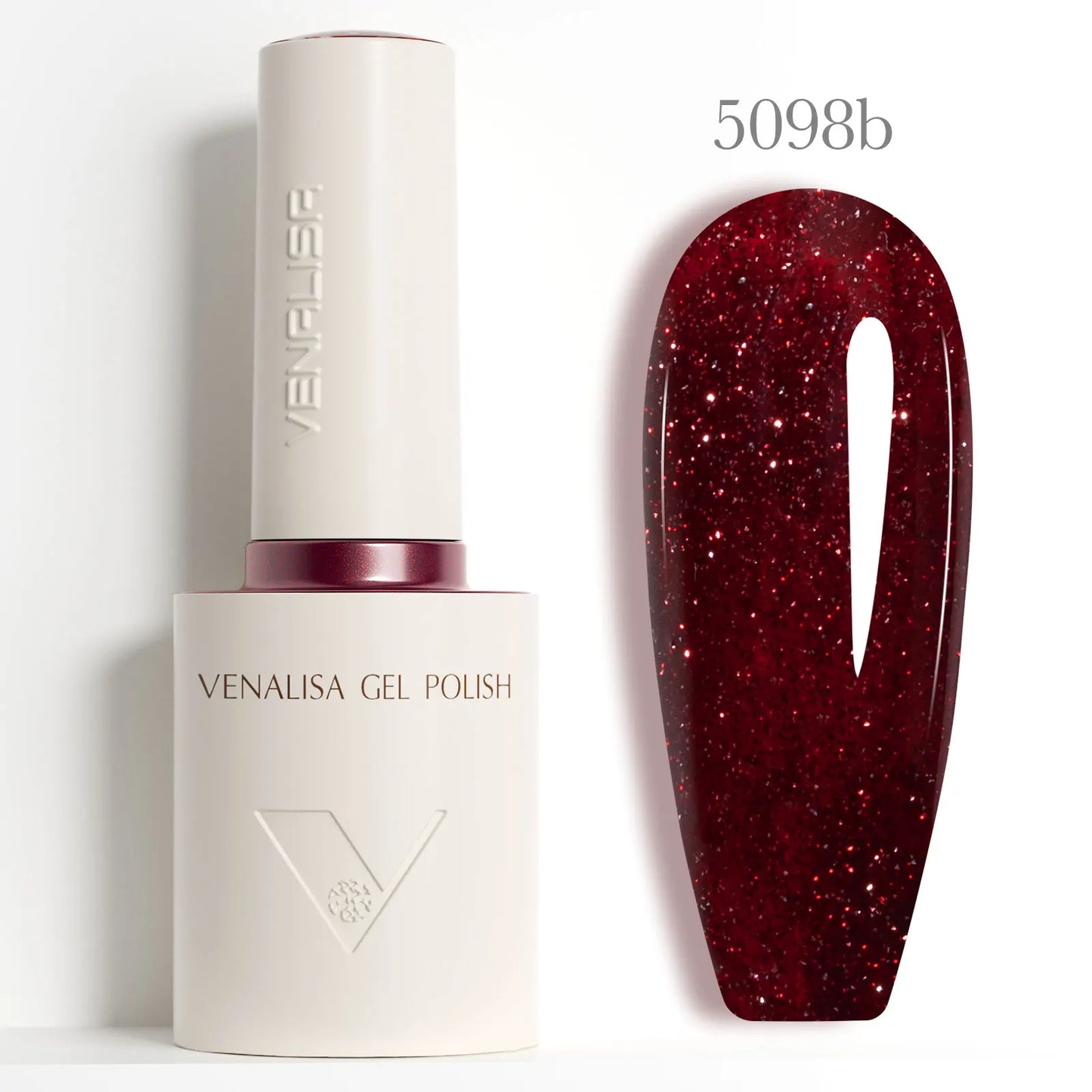 VENALISA V6 Ultra Red Cat Eye Gel Polish - HEMA and TPO Free 10ml