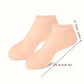 2-Pack Silicone Gel Foot Socks - Cracked Heel Spa Care