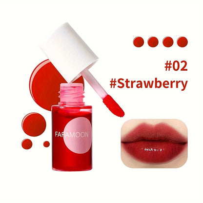 Fruity Water Gloss Lip Tint - Moisturizing Waterproof Liquid Color