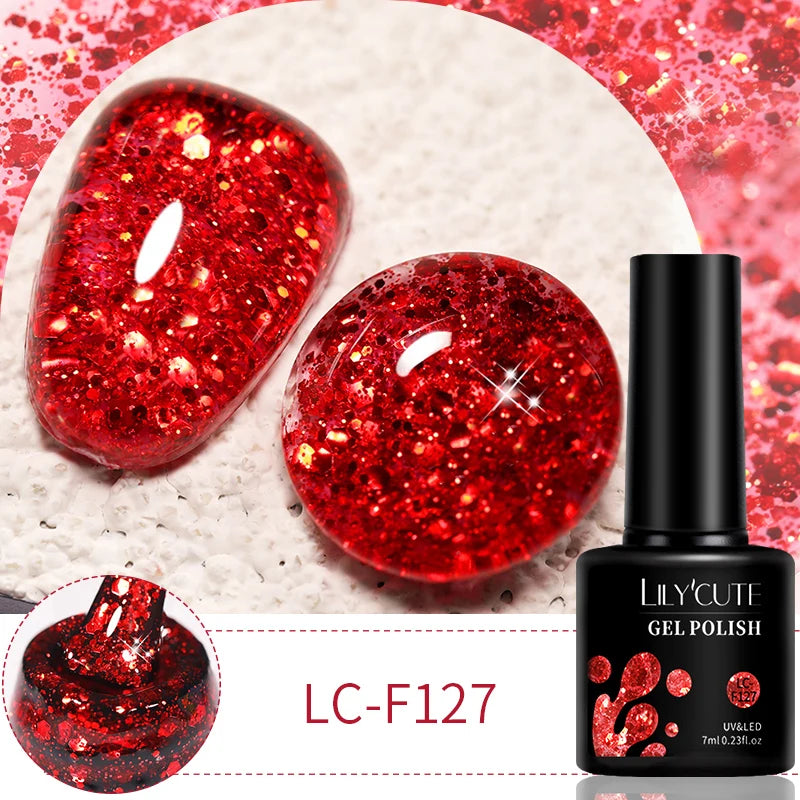 LILYCUTE 7ml 9D Cat Eye Magnetic Gel Polish