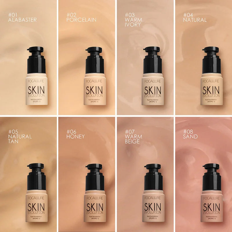 Focallure Full Coverage Oil-Control Liquid Foundation