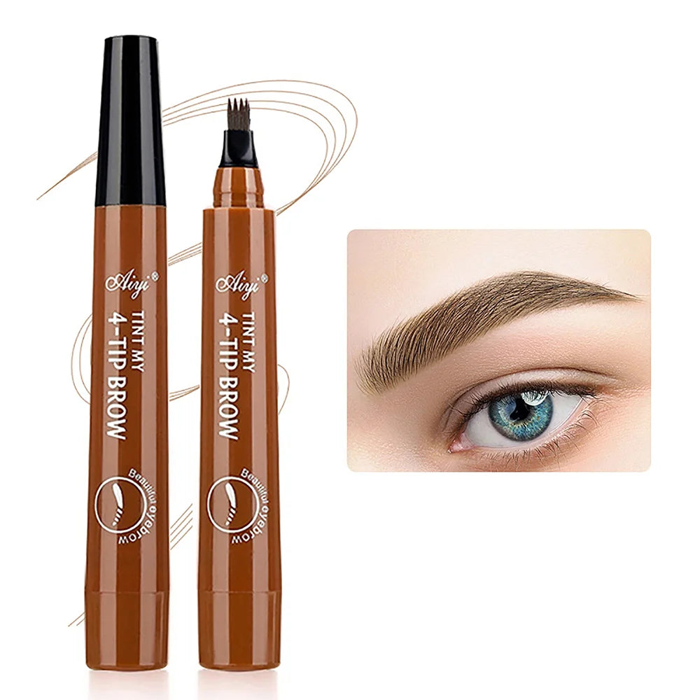 5-Color 4-Tip Eyebrow Pen