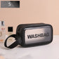 Transparent PVC Travel Cosmetic Bag - Dust-Proof Makeup Storage Handbag