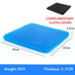 Honeycomb Gel Seat Cushion - Breathable Pressure Relief Chair Pad