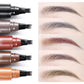 5-Color 4-Tip Eyebrow Pen