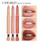 12-Color Pink Velvet Lipstick Pen and Lip Liner Crayon