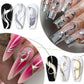 LILYCUTE 5ml Metallic Painting Liner Gel - Gold Silver Nail Art