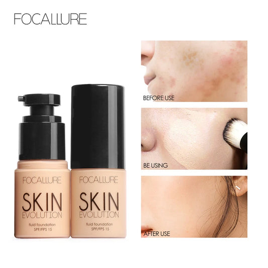 Focallure Full Coverage Oil-Control Liquid Foundation