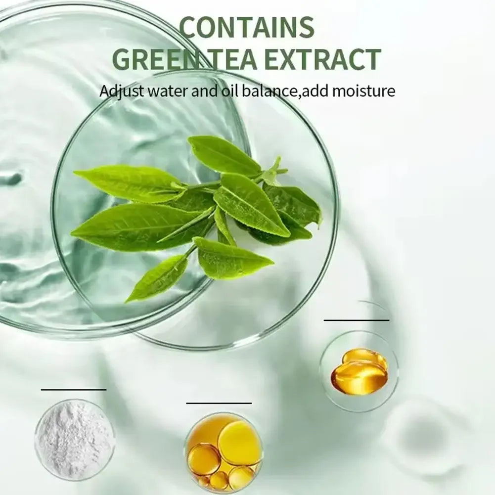 Green Tea Eggplant Solid Mud Mask - Pore Cleansing Stick