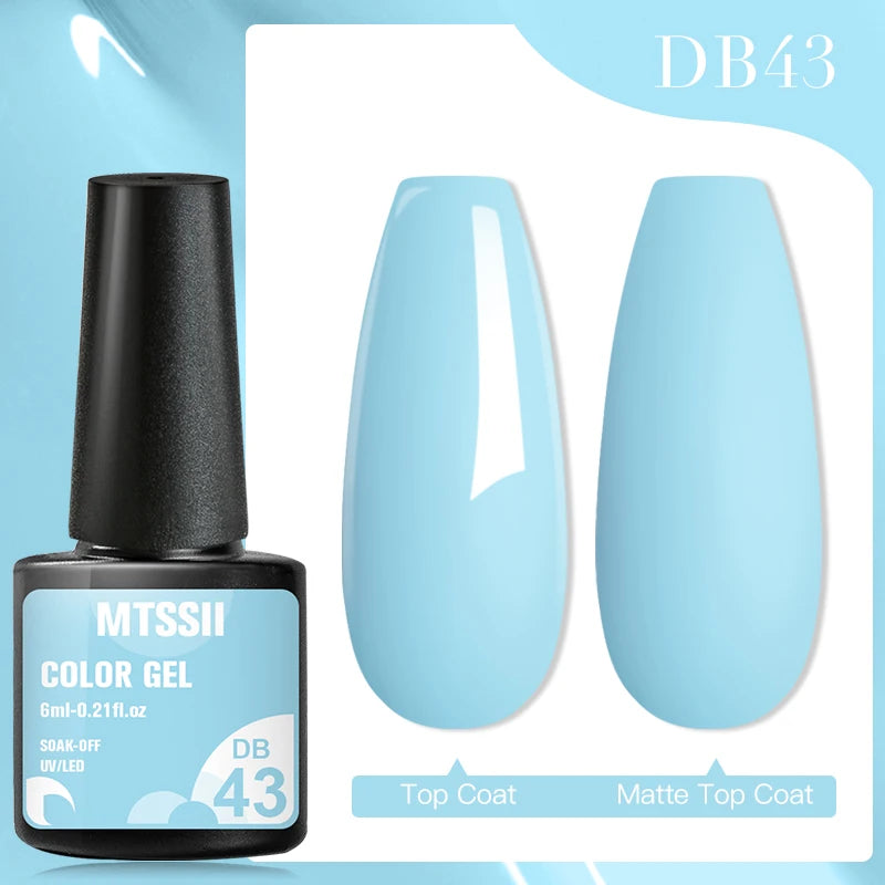 MTSSII Dried Flower Gel Nail Polish - Fairy Series Nail Art
