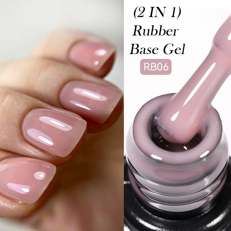LILYCUTE 7ml Base and No-Wipe Top Coat Gel Polish
