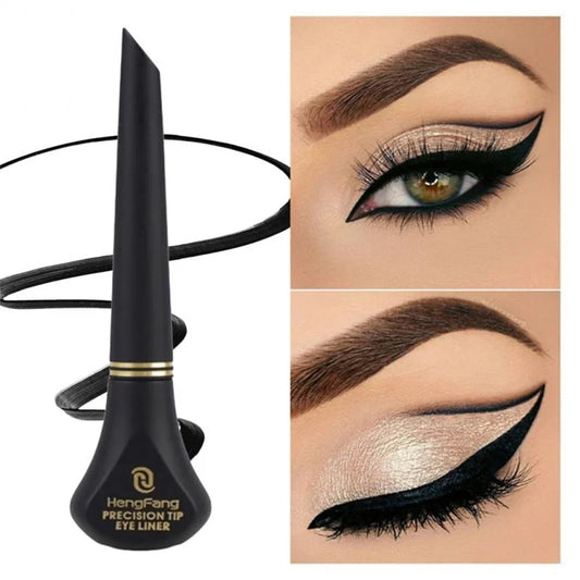 Black Liquid Eyeliner Pencil - Smooth Waterproof Quick-Dry Makeup