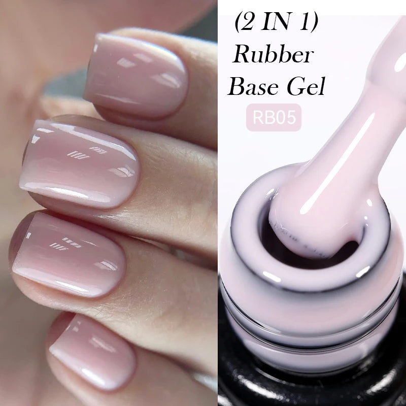 LILYCUTE 7ml Base and No-Wipe Top Coat Gel Polish