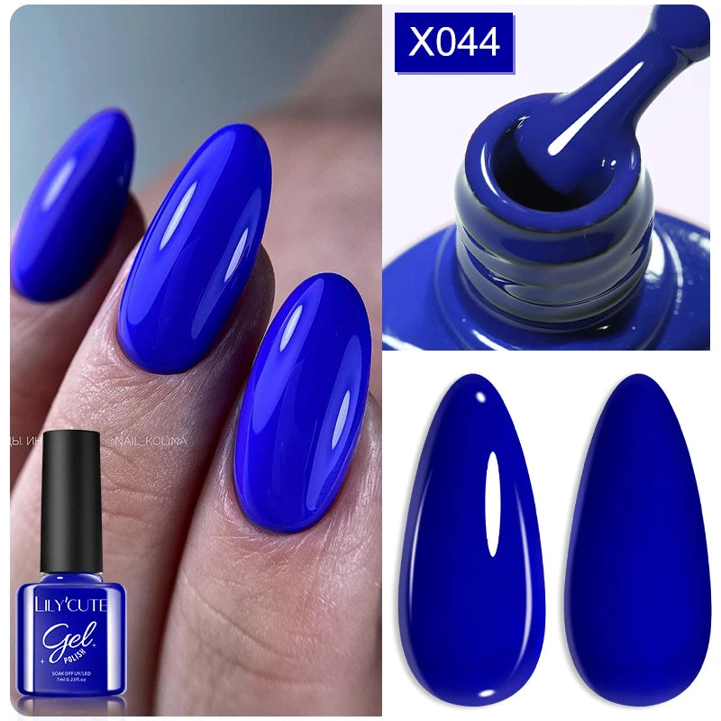 LILYCUTE 7ml Thermal Color-Changing Gel Nail Polish