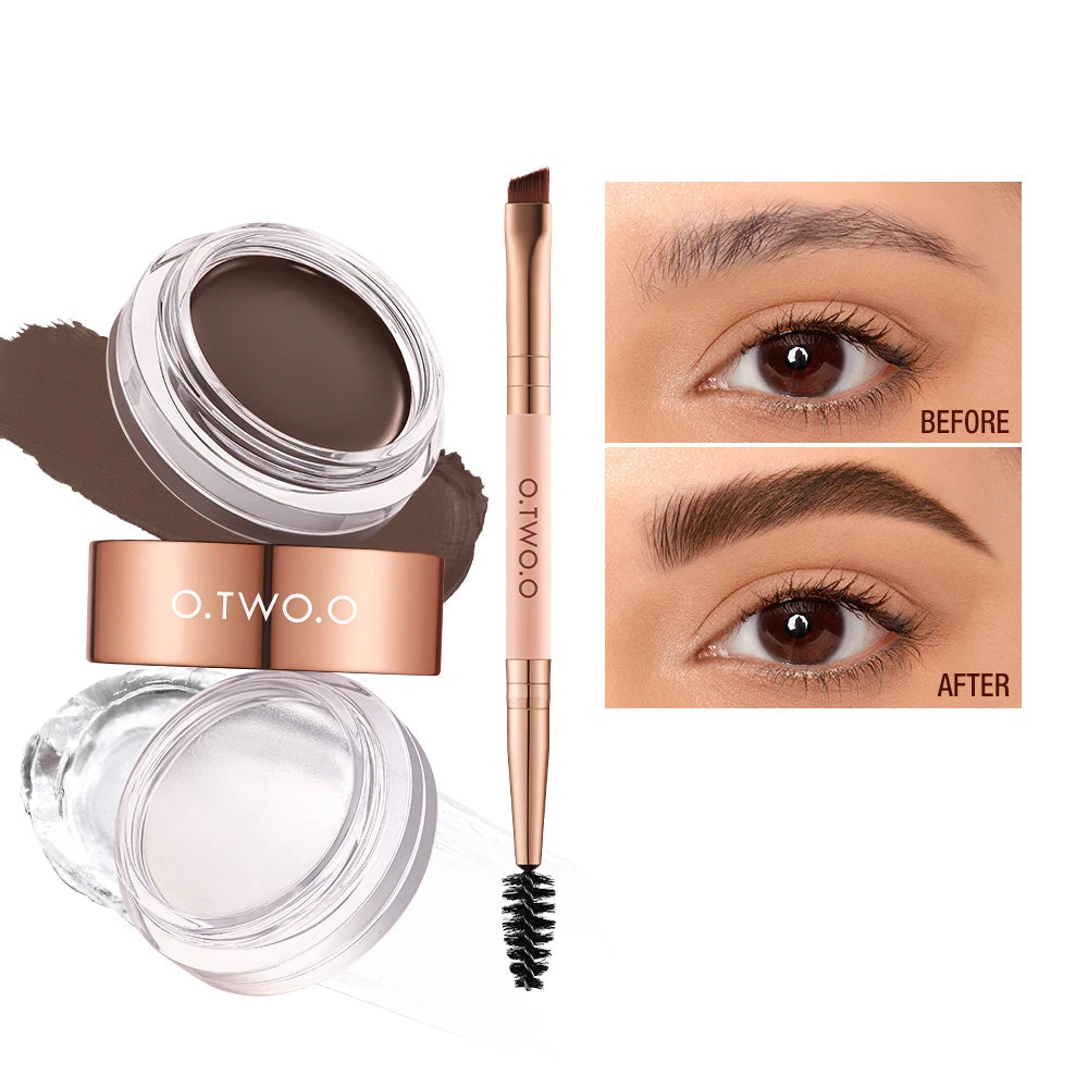 O.TWO.O 2-in-1 Brow Pomade and Gel Wax