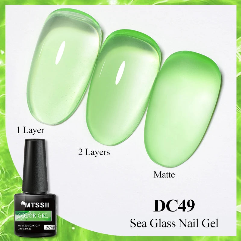 MTSSII Dried Flower Gel Nail Polish - Fairy Series Nail Art