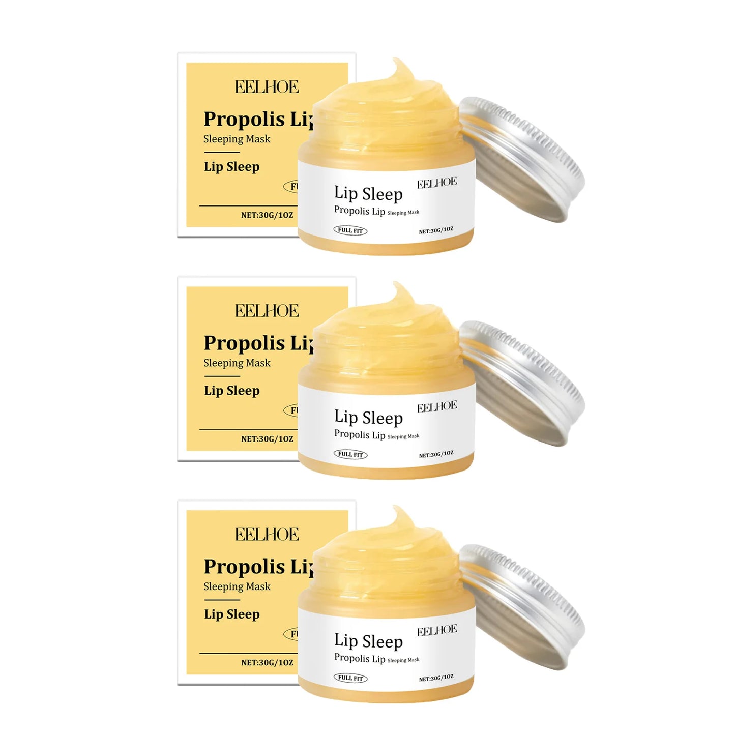 Propolis Overnight Lip Sleeping Mask - Exfoliating Repair Care