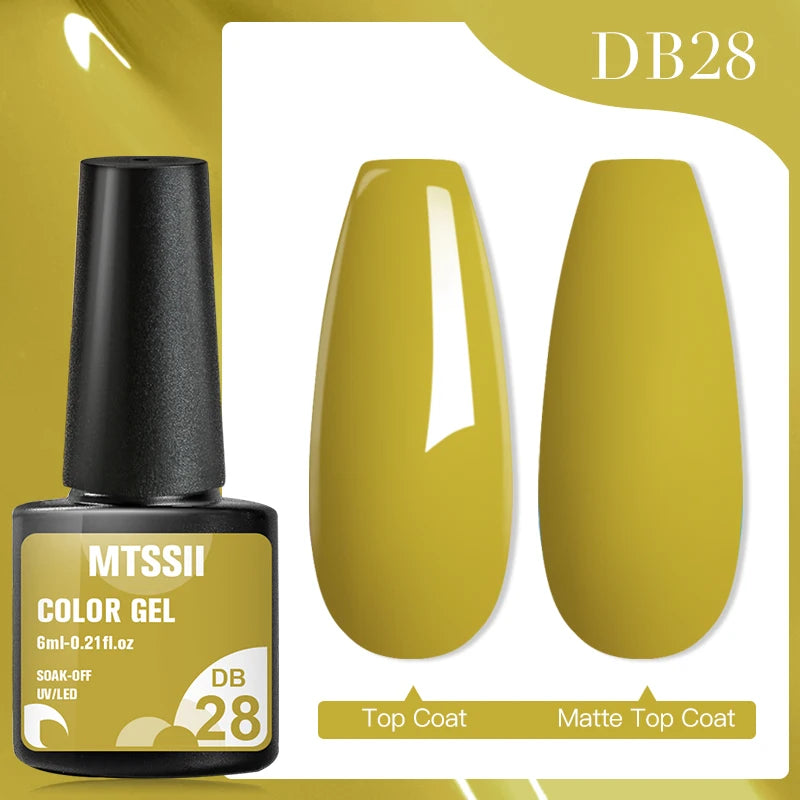MTSSII Dried Flower Gel Nail Polish - Fairy Series Nail Art