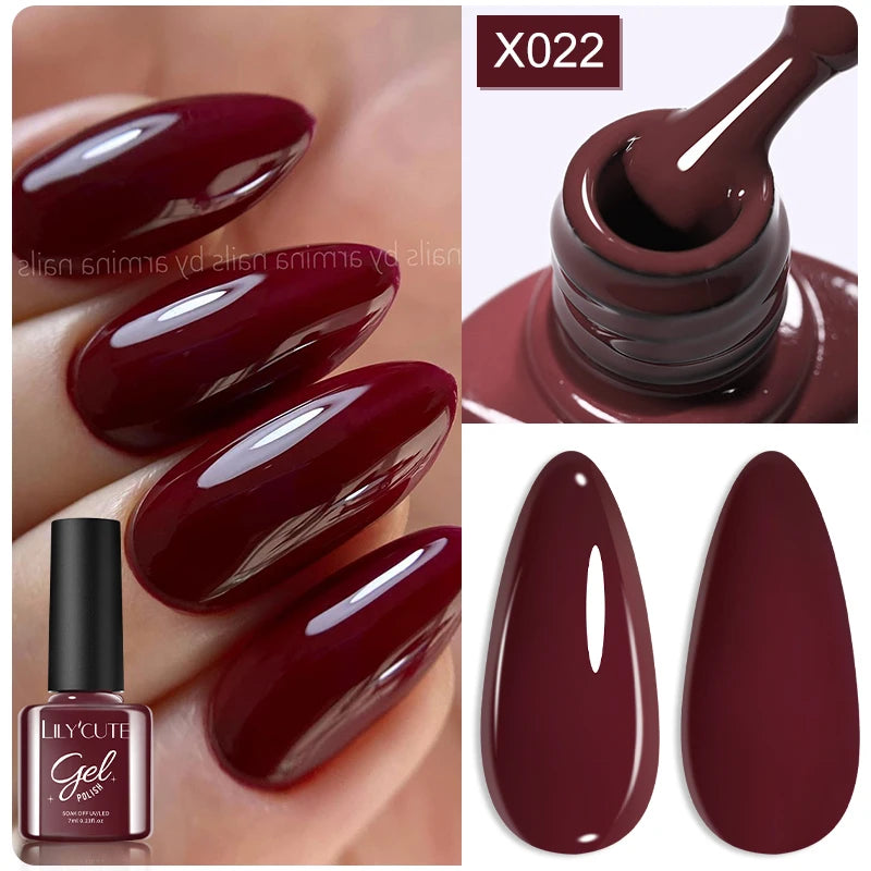 LILYCUTE 7ml Thermal Color-Changing Gel Nail Polish