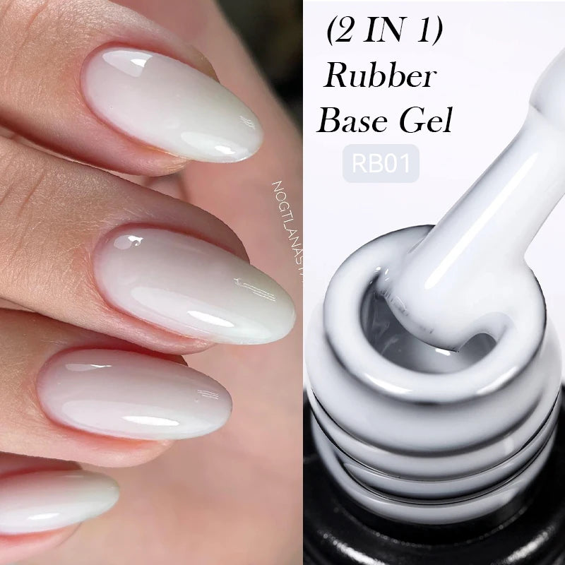 LILYCUTE 7ml Base and No-Wipe Top Coat Gel Polish