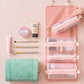 4-in-1 Separable Cosmetic Pouch - Foldable Mesh Makeup Organizer