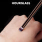 Hourglass-Style Sculpting Makeup Brush - Powder and Eye Tool