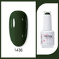 Clou Beaute 15ml Army Green Gel Polish - HEMA and TPO Free