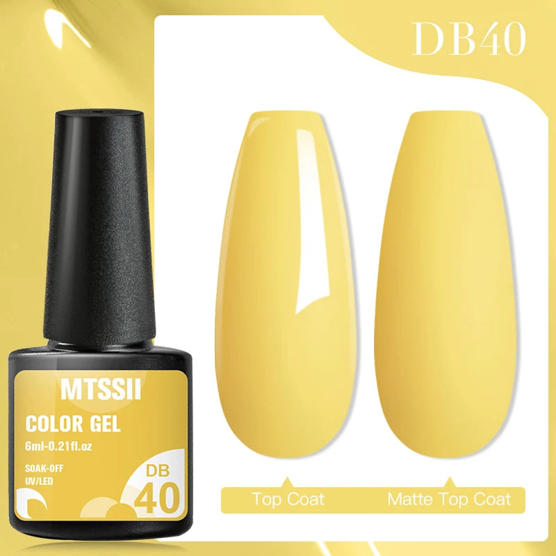 MTSSII Dried Flower Gel Nail Polish - Fairy Series Nail Art