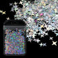 2g Holographic Nail Art Glitter - Star Butterfly Sequins Flakes