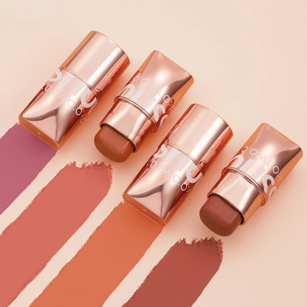 O.TWO.O High Pigment Blush Stick - Lip Cheek and Eye Cream
