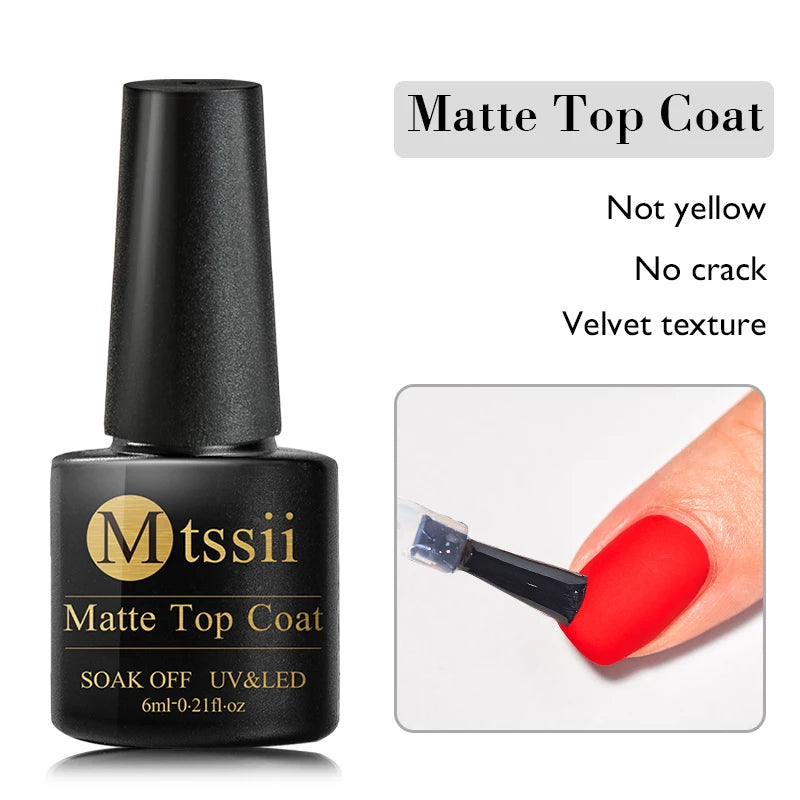 MTSSII Dried Flower Gel Nail Polish - Fairy Series Nail Art