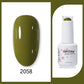 Clou Beaute 15ml Army Green Gel Polish - HEMA and TPO Free