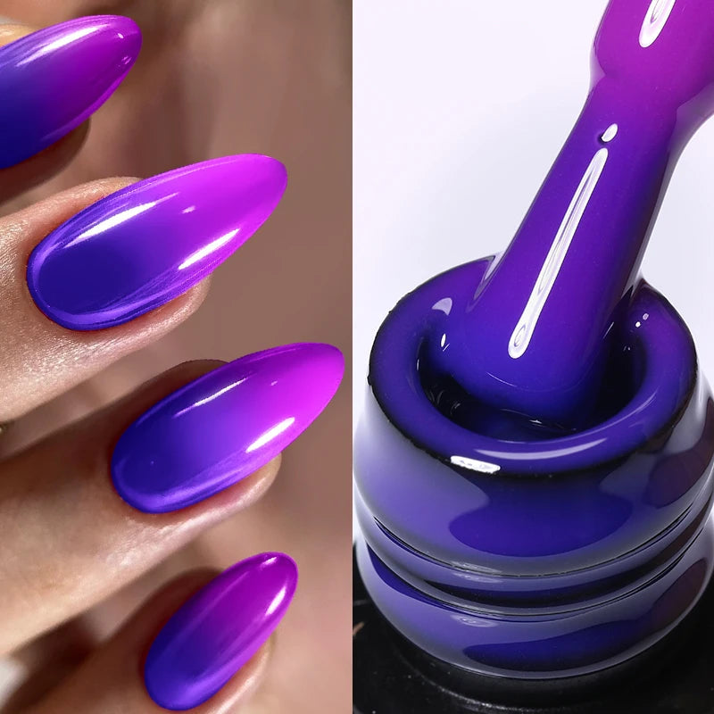 LILYCUTE 7ml Thermal Color-Changing Gel Nail Polish