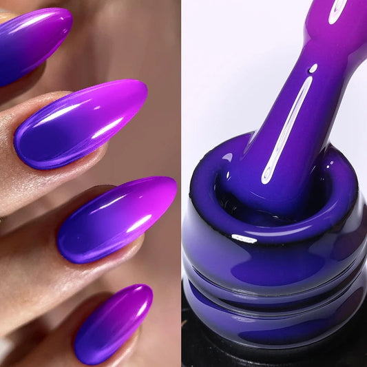 LILYCUTE 7ml Thermal Color-Changing Gel Nail Polish