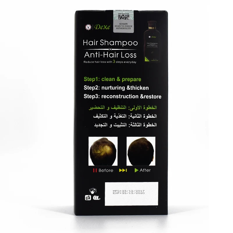 Dexe Herbal Hair Growth Shampoo - Scalp Care for Men and Women