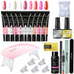 LIMEGIRL 15ml Extension Nail Gel Set with 6W LED Lamp