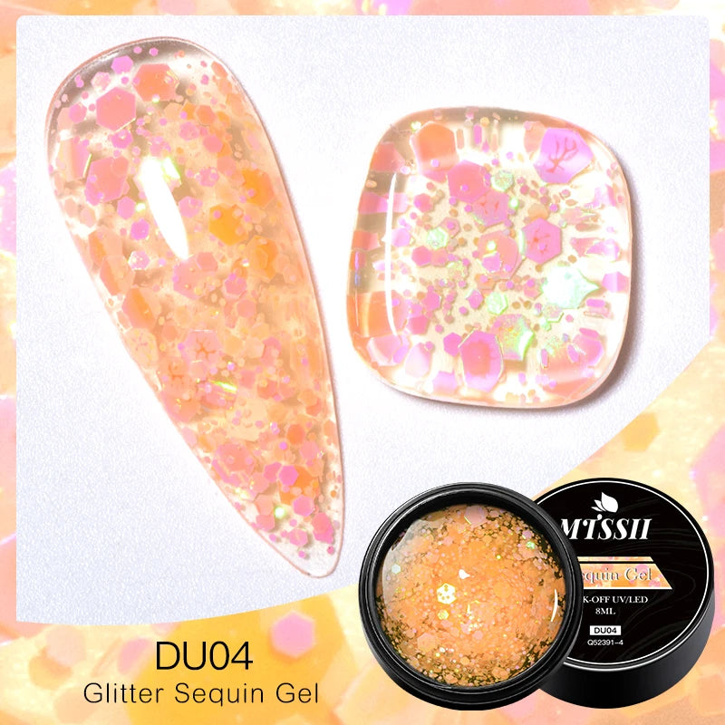 MTSSII Dried Flower Gel Nail Polish - Fairy Series Nail Art