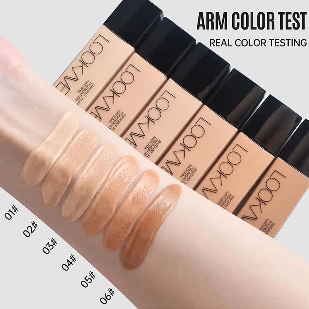 LOOKAVE Long-Lasting Natural Matte Liquid Foundation
