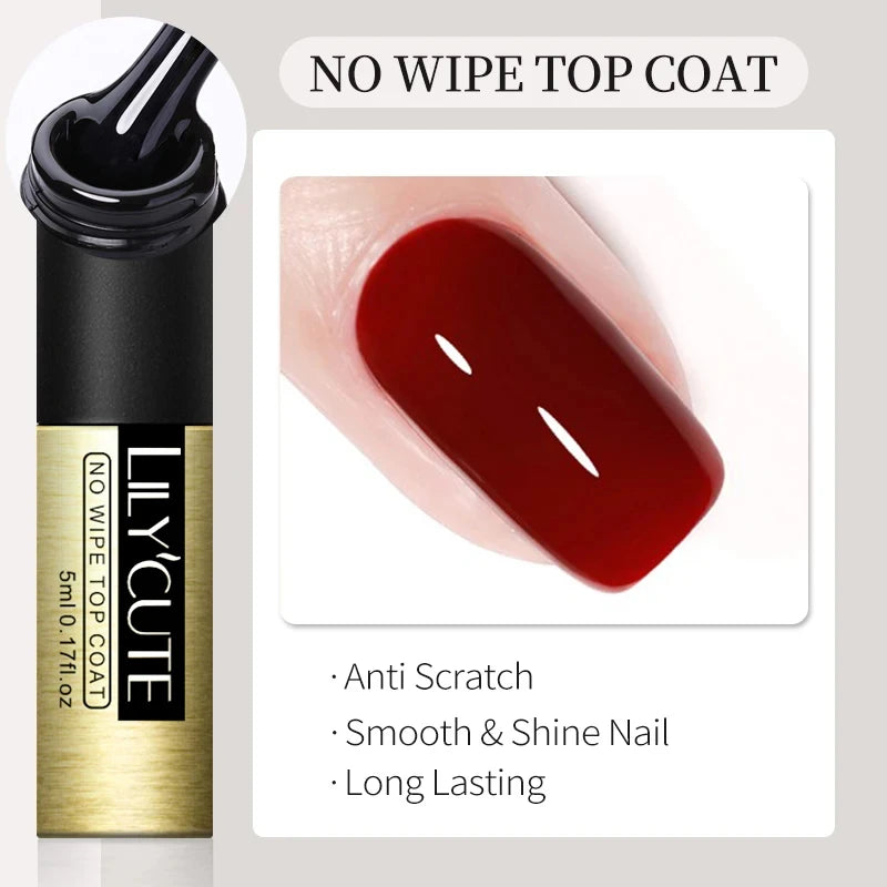 LILYCUTE 5ml Metallic Painting Liner Gel - Gold Silver Nail Art