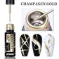 LILYCUTE 5ml Reflective Glitter Liner Gel - Champagne Nail Art