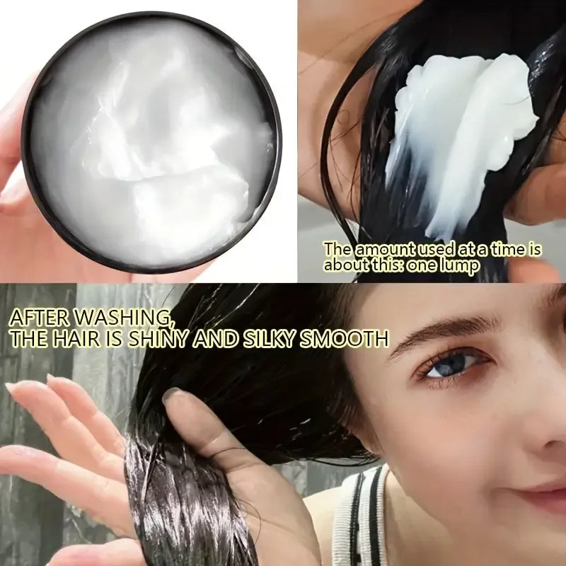 Collagen Argan Oil Hair Mask Essence - Deep Conditioning Care