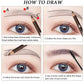 6/12-Piece Waterproof Eyebrow Pencil Set