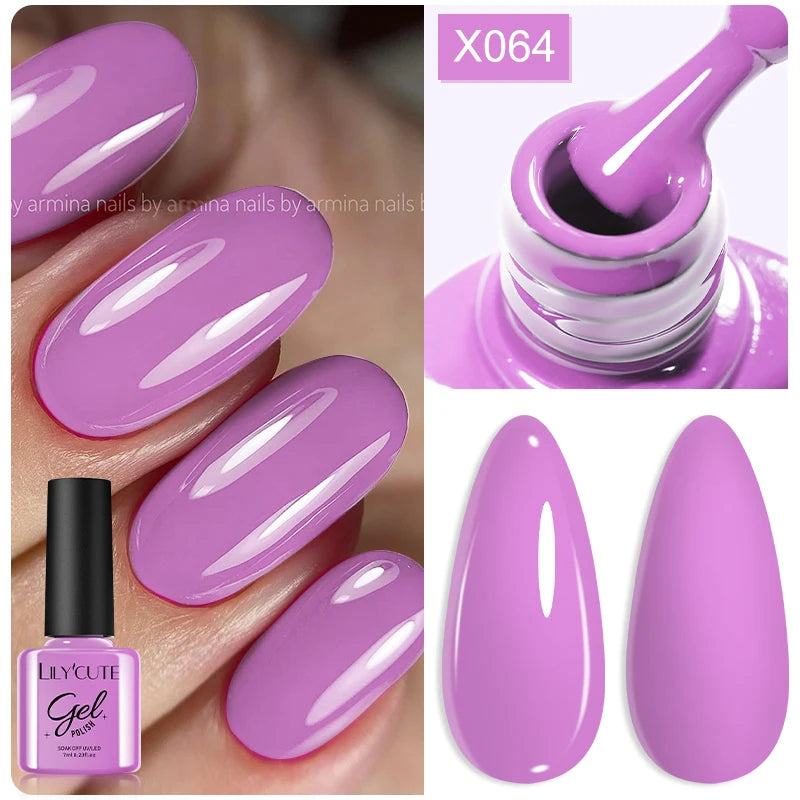 LILYCUTE 7ml Thermal Color-Changing Gel Nail Polish