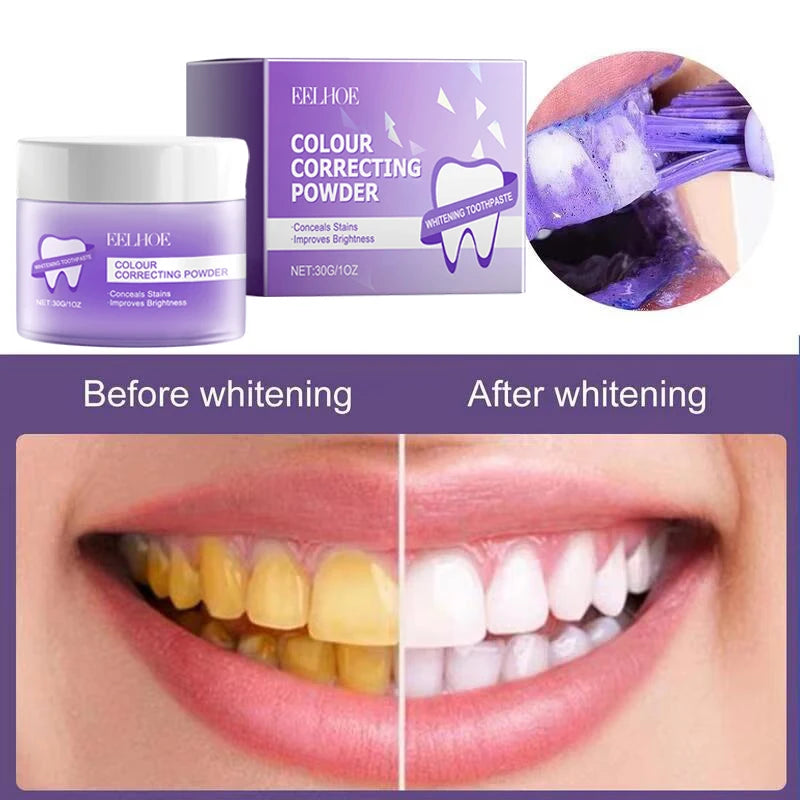 5-Day Teeth Whitening Powder - Plaque and Stain Cleaning Care
