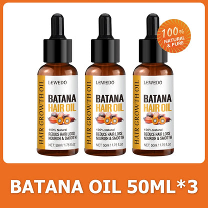 Lewedo Batana Hair Oil - Nourishing Shine Care for Men and Women